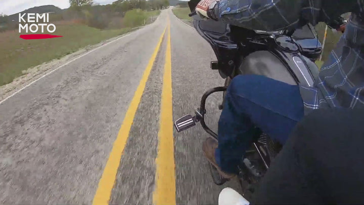 CNC Highway Pegs For 1.25" Motorcycle Engine Guard