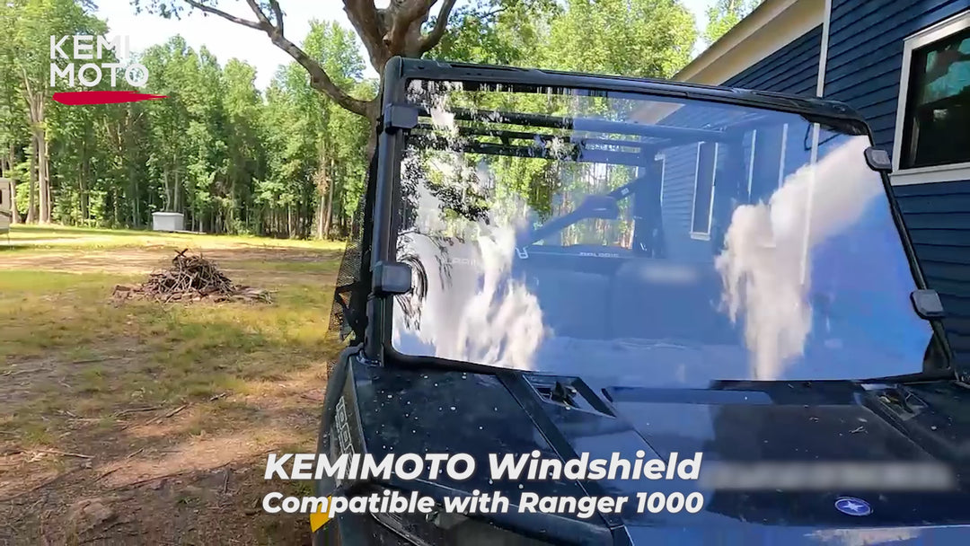 Front Windshield for Ranger XP 1000/Crew /Ranger 1000/Crew 2017-2026