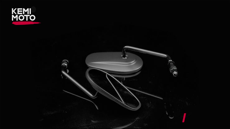 Harley Side Rear View Mirror with M8 Thread – Kemimoto
