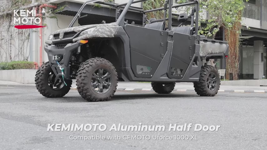 Aluminum 4pcs Half Doors for CFMOTO Uforce 1000XL 2022-2026（Not Fit U10 pro xl）