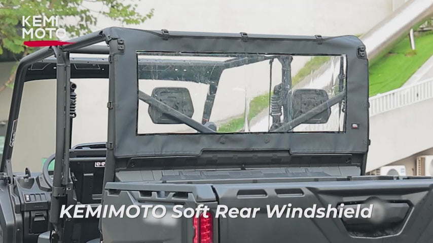 Soft Rear Windshield for Can-Am Defender