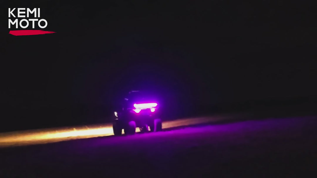 KEMIMOTO Midnight S80 Gen1.5 32" Aluminum 6-Speaker RGB Soundbar Silver