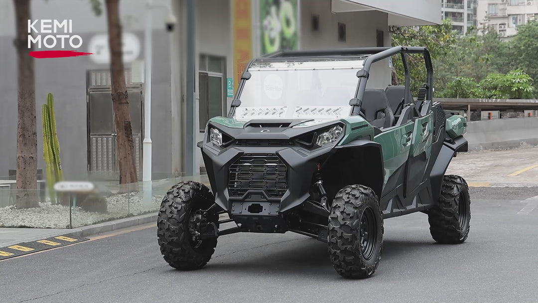 Vented Full Windshield For Can-Am Commander Maverick Sport Trail  (2018–2026)