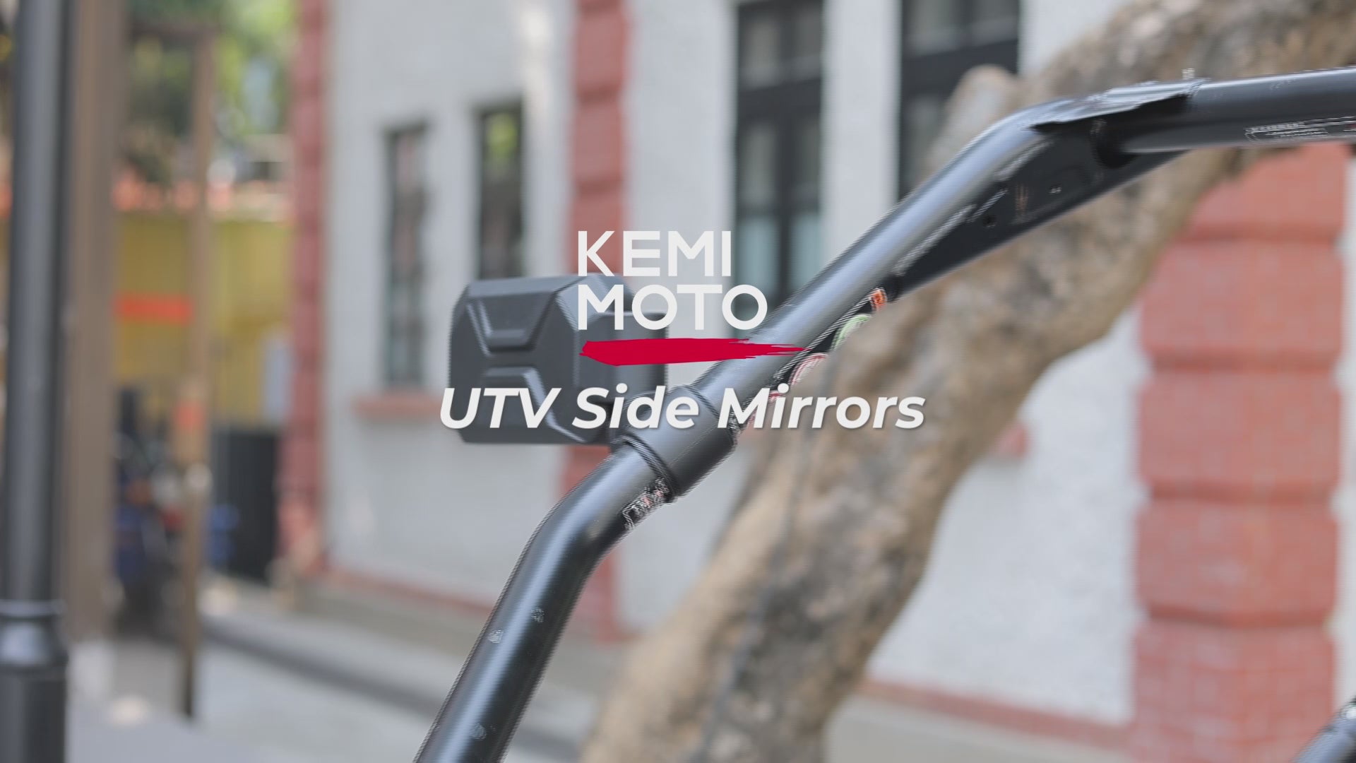 UTV Rear View Side Mirrors for 1.6