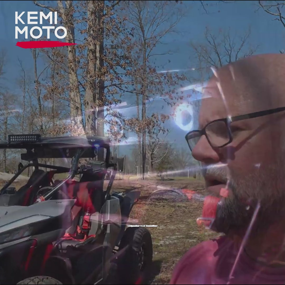 KEMIMOTO Midnight S80 Gen1.5 32" Aluminum 6-Speaker RGB Soundbar Silver