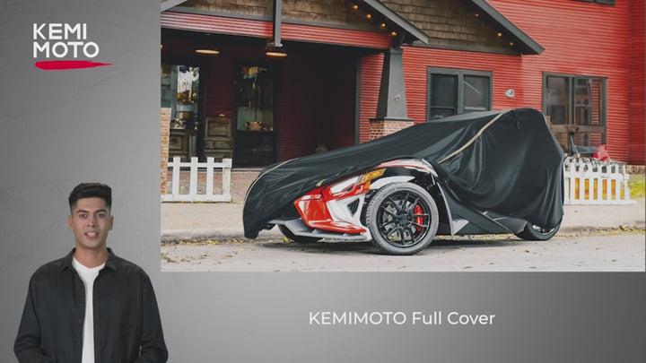 Full Cover with Reflective Strips for Polaris Slingshot 2015-2025
