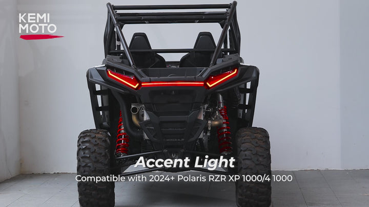 Tail Lights for Polaris RZR XP 1000/4 Ultimate/Sport/Premium Models 2024-2025