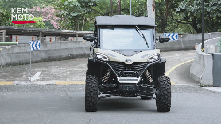 UTV Glass Windshield with Wiper For CFMOTO ZForce 950| ZForce 800（2023+）