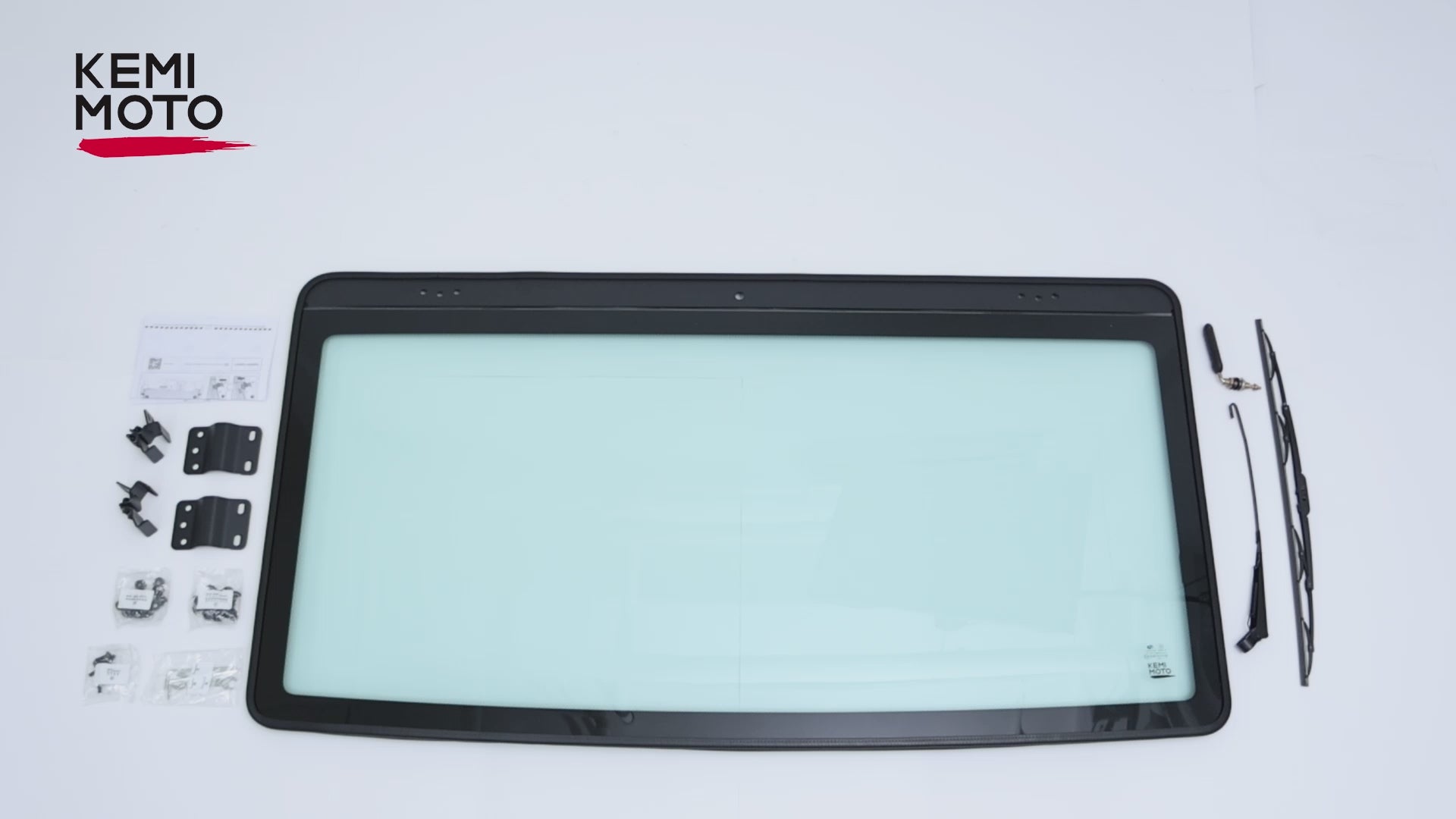 UTV Glass Windshield with Wipers for CFMOTO UForce 1000| 1000 XL