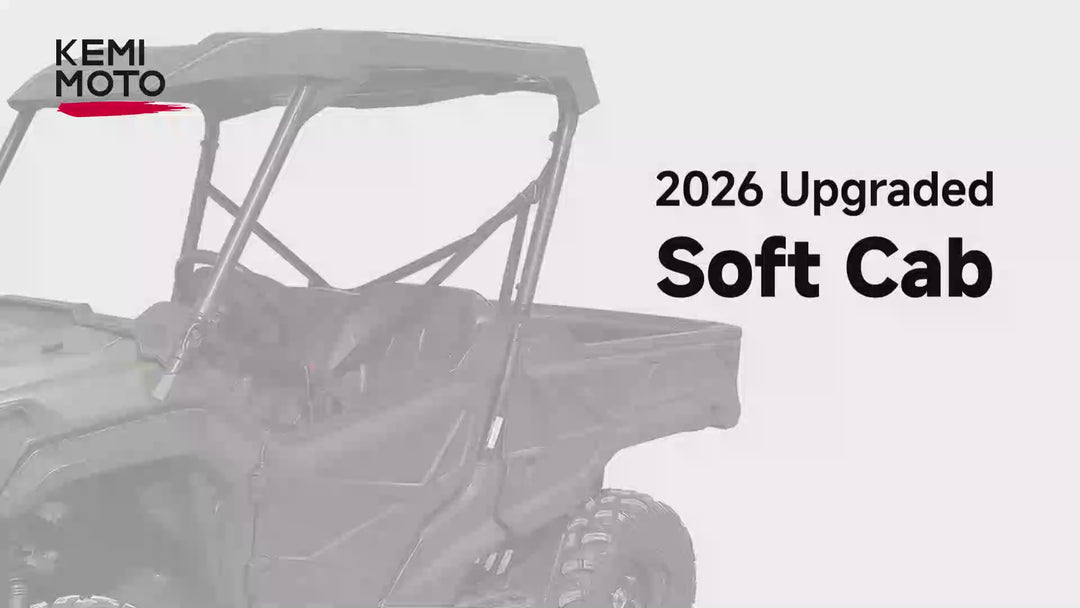 Puertas superiores blandas para UTV Honda Pioneer 1000
