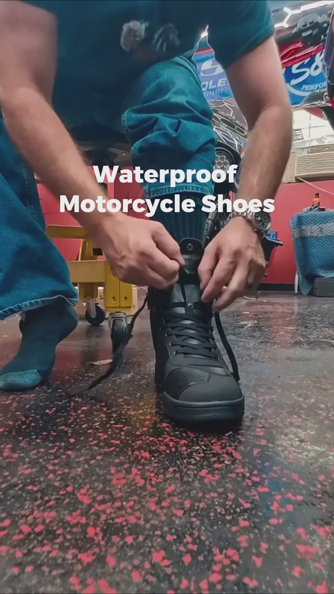 Waterproof Motorcycle Shoes for Men