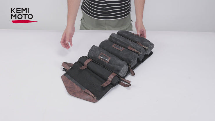 Roll Up Tool Bag for Motorcycle|ATV|UTV – Kemimoto