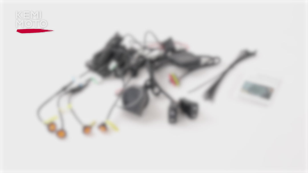 Universal Plug & Play Turn Signal Kit With Rocker Switch & 110D Horn