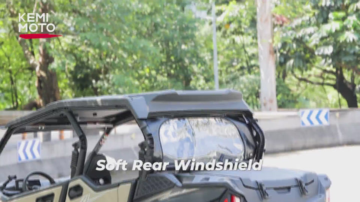 Ventana trasera flexible enrollable para CFMOTO ZForce 950 2023+