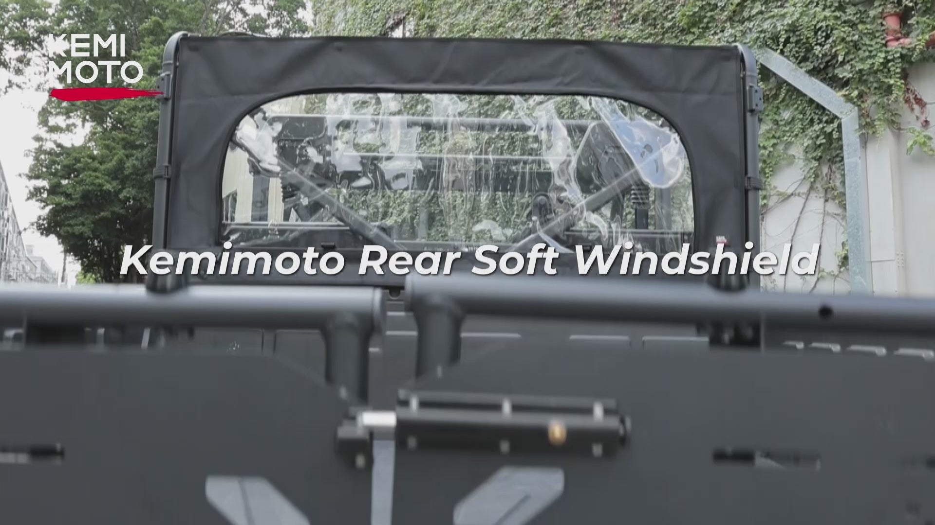 Rear Soft Windshield for CFMOTO Uforce 1000/1000XL