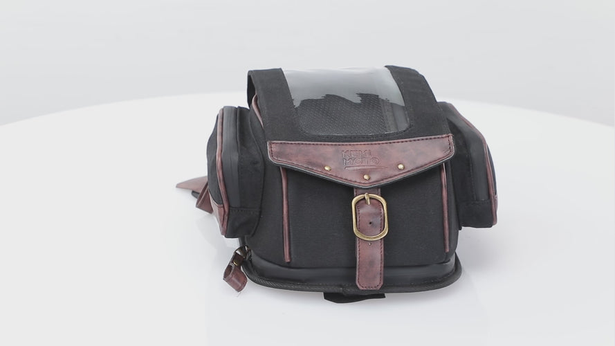 8.5L Expandable Tank Bag For Motorcycle Riding