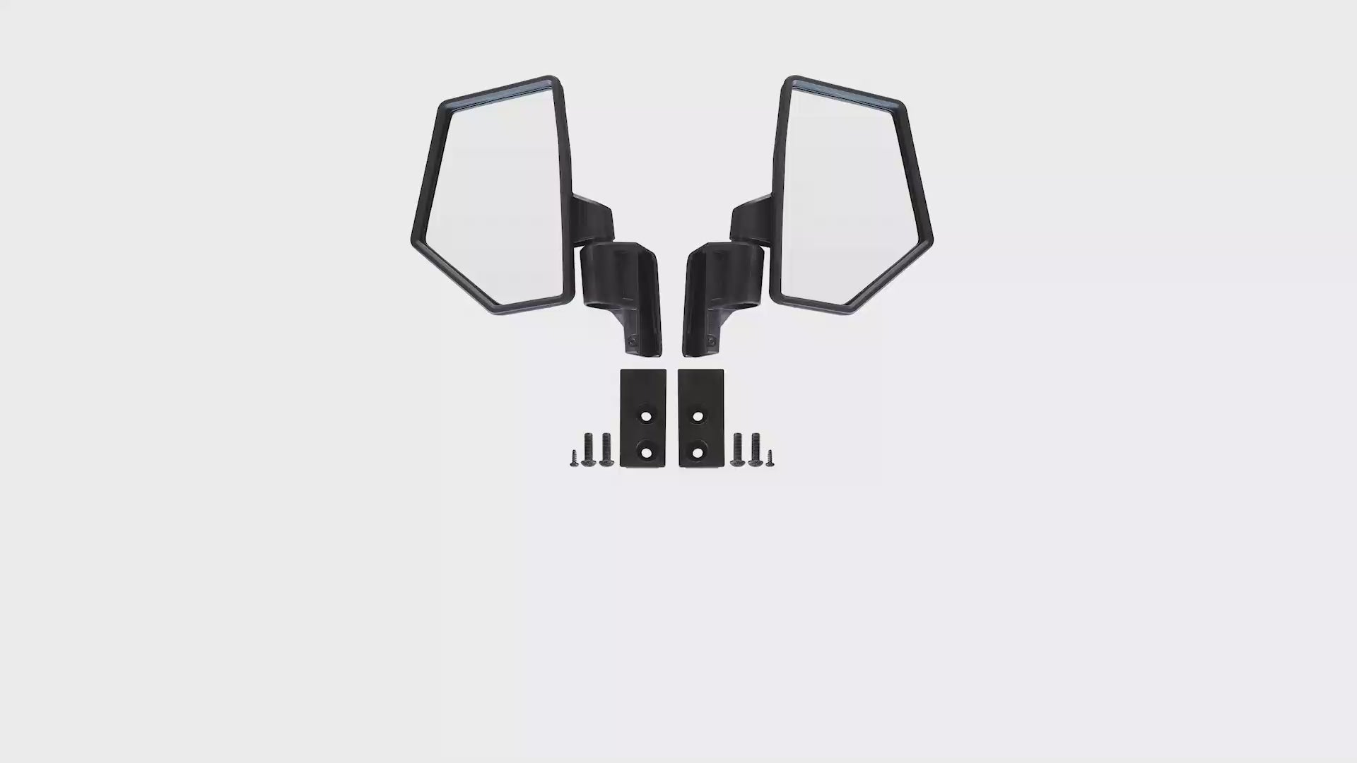 Door-Mounted Side Mirrors for Polaris Ranger XD 1500