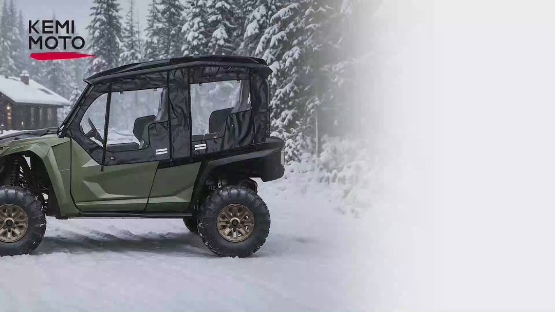 UTV Soft Upper Doors For 2021+ YAMAHA Wolverine X4
