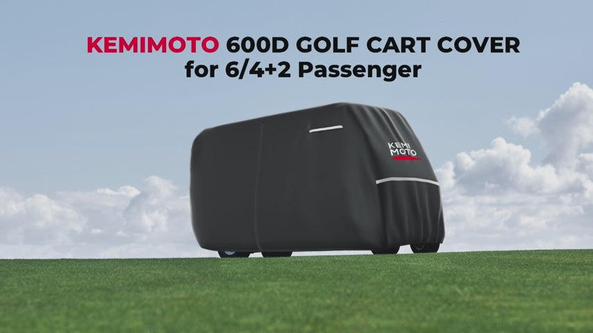 600D Waterproof Cover for EZGO Club Car 6/4+2 Passenger