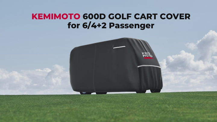 600D Waterproof Cover for EZGO Club Car 6/4+2 Passenger