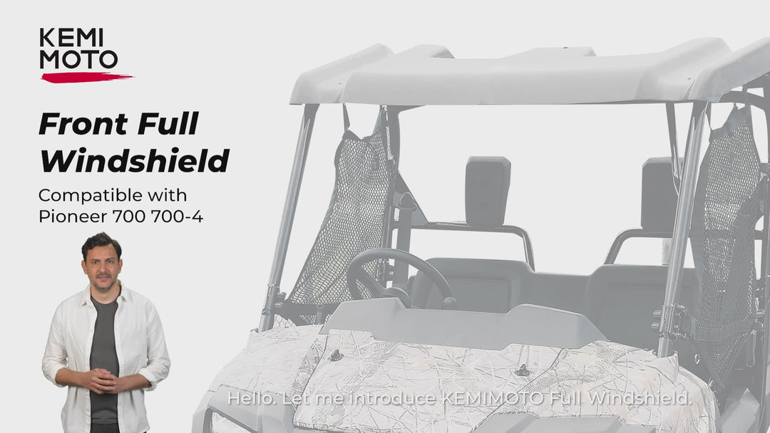 Front Windshield Polycarbonate for Pioneer 700/ 700-4 (2014-2025)