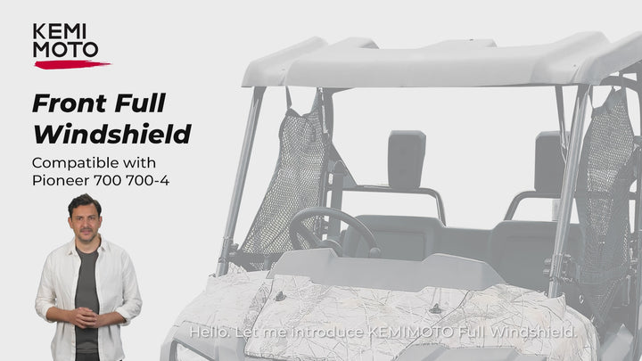 Front Windshield Polycarbonate for Pioneer 700/ 700-4 (2014-2025)
