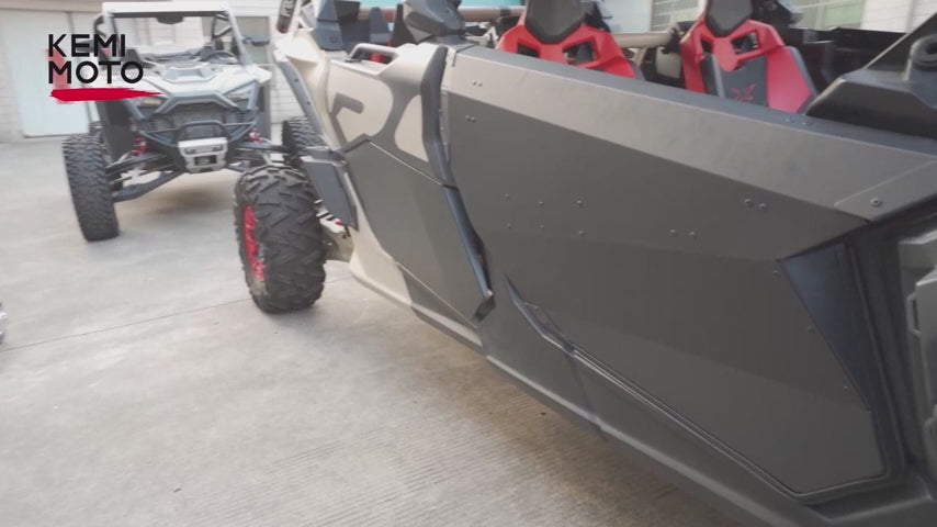 Aluminum Front Full Doors for Can-Am Maverick X3  - Kemimoto