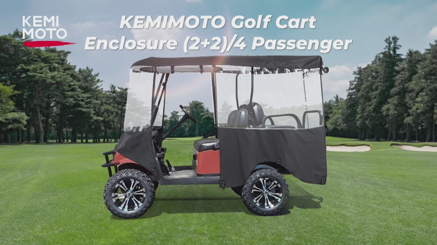 600D Enclosure Extended Roof for EZGO, Club Car Precedent/Onward/Tempo