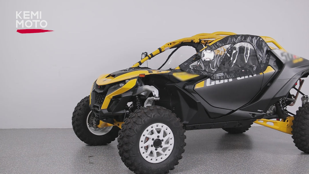 Soft Upper Doors for Can-Am Maverick R - Kemimoto