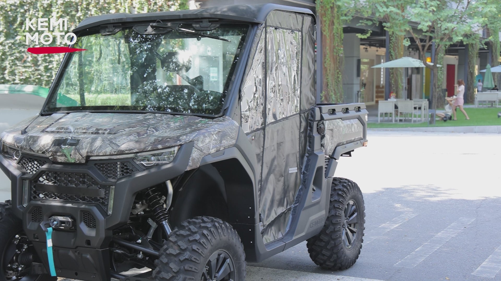 UTV Soft Full Doors Cab Enclosure for CFMOTO UFORCE U10 Pro