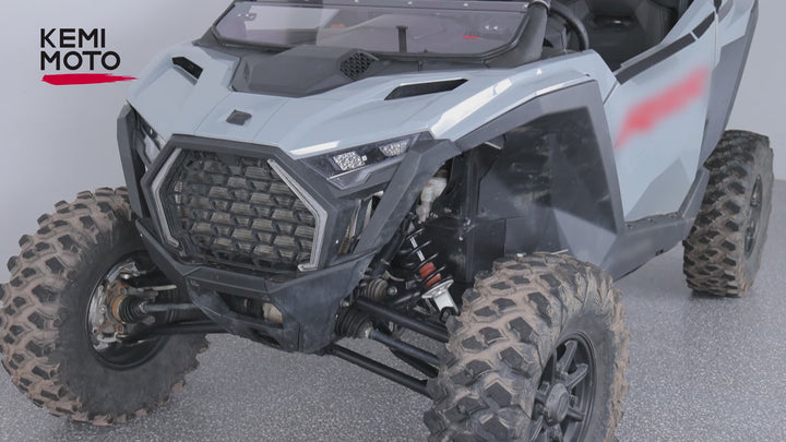 3-IN-1 Flip Windshield for 2025 Polaris RZR PRO