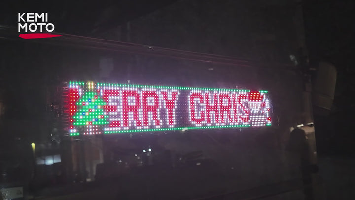 LED Digital Display Sign for Car & Golf Cart
