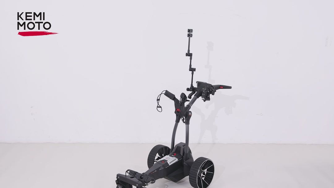 KEMIMOTO ApexR Electric Golf Push Cart with Remote Control, 36 Hole