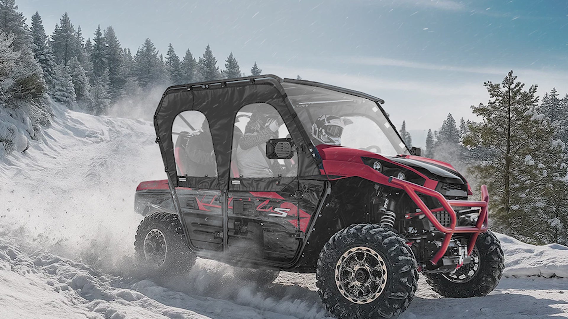 Soft Upper Doors For Kawasaki Teryx 4 800 |Teryx 4 S