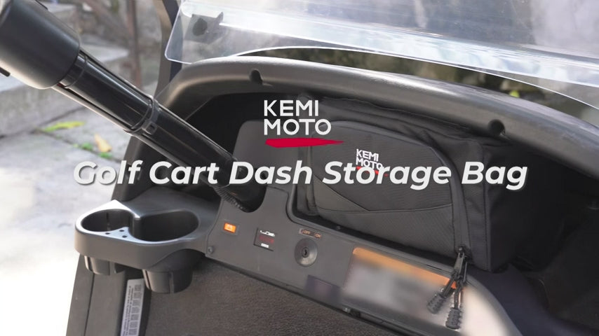 Golf Cart Dash Storage Bag for Club Car Precedent/ Tempo/ Onward