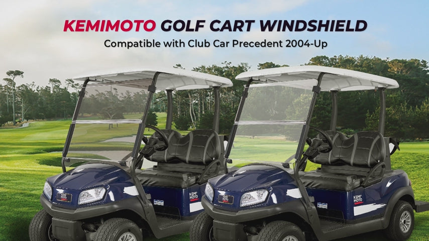 Foldable Golf Cart Windshield for Club Car Precedent Gas/Electric