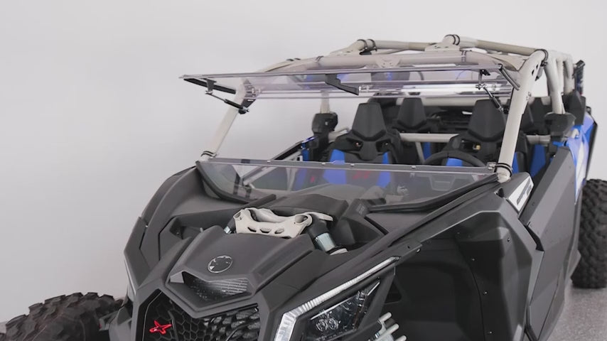 Upgraded Flip Windshield for Can Am Maverick X3/ X3 Max