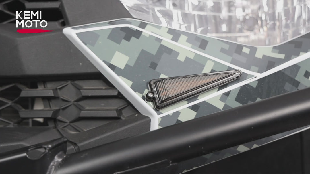 UTV/ATV Universal Turn Signal Kit with Dash Indicator & Sync Taillight