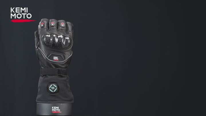 Heated Motorcycle Gloves Men Women 7.4V Battery Waterproof Touchscreen