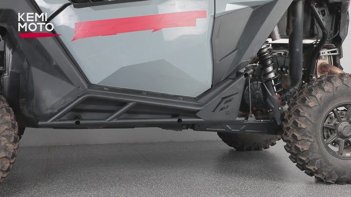 UTV Nerf Bars Rock Sliders with Step Function for Polaris RZR 2020-2025