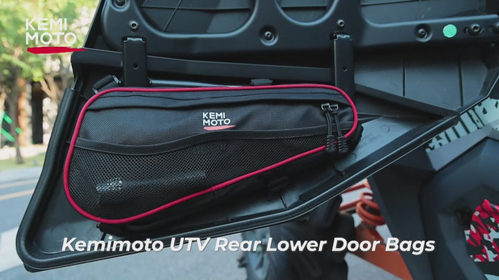 UTV Rear Door Bags for Polaris RZR XP 4 1000/Turbo 2014-2023