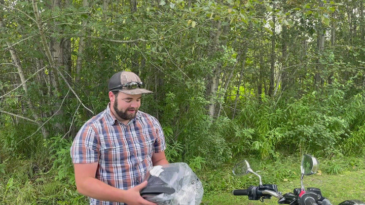 8.5L Expandable Tank Bag For Motorcycle Riding