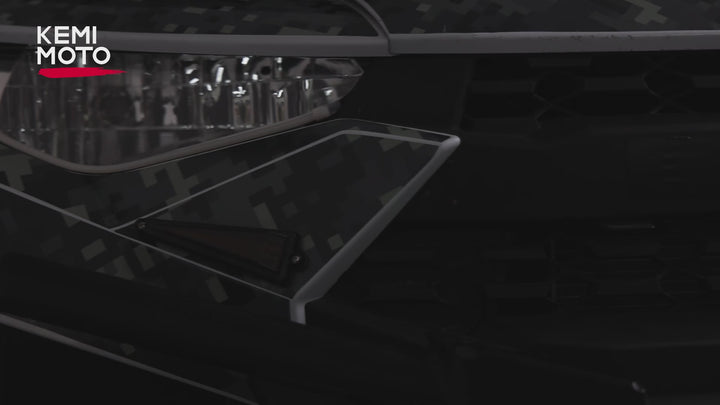 UTV Universal 3-in-1 Triangle Turn Signal Kit with Column Switch & 110dB Horn