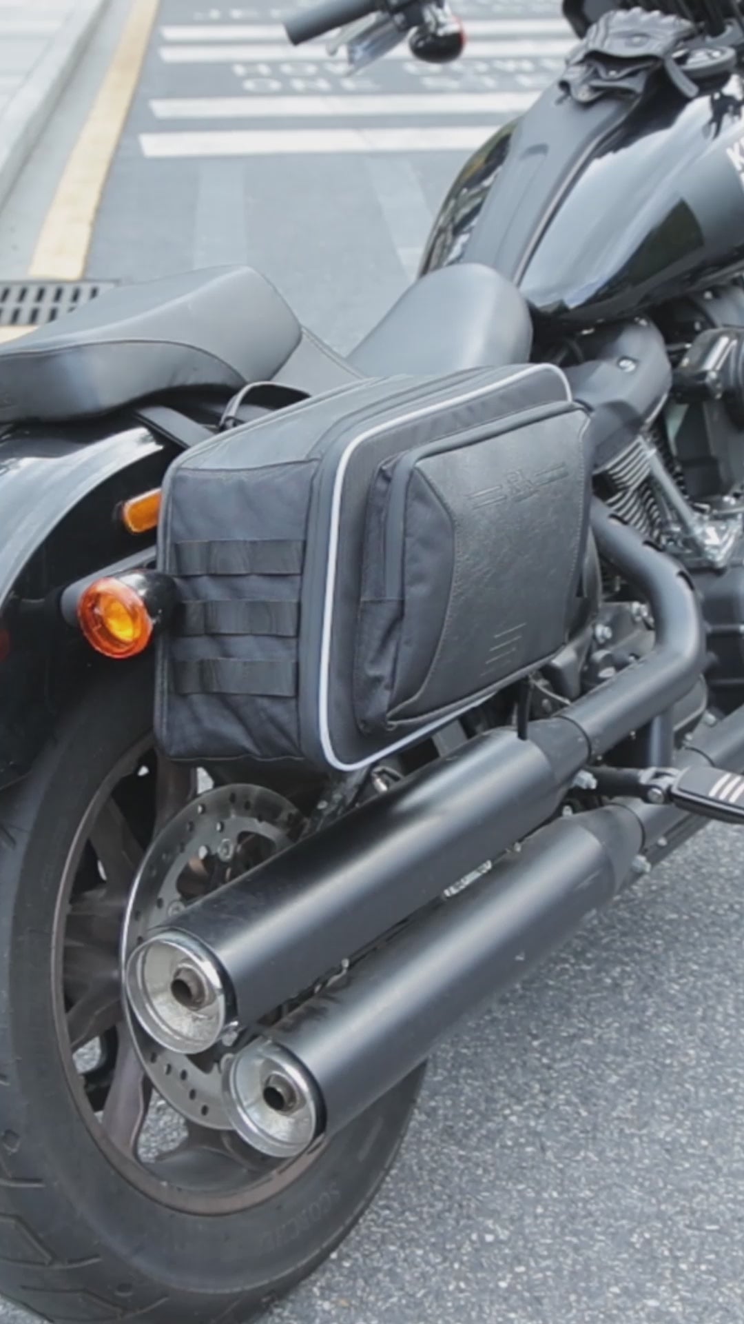 Expandable Saddlebags For Motorcycle Cruiser