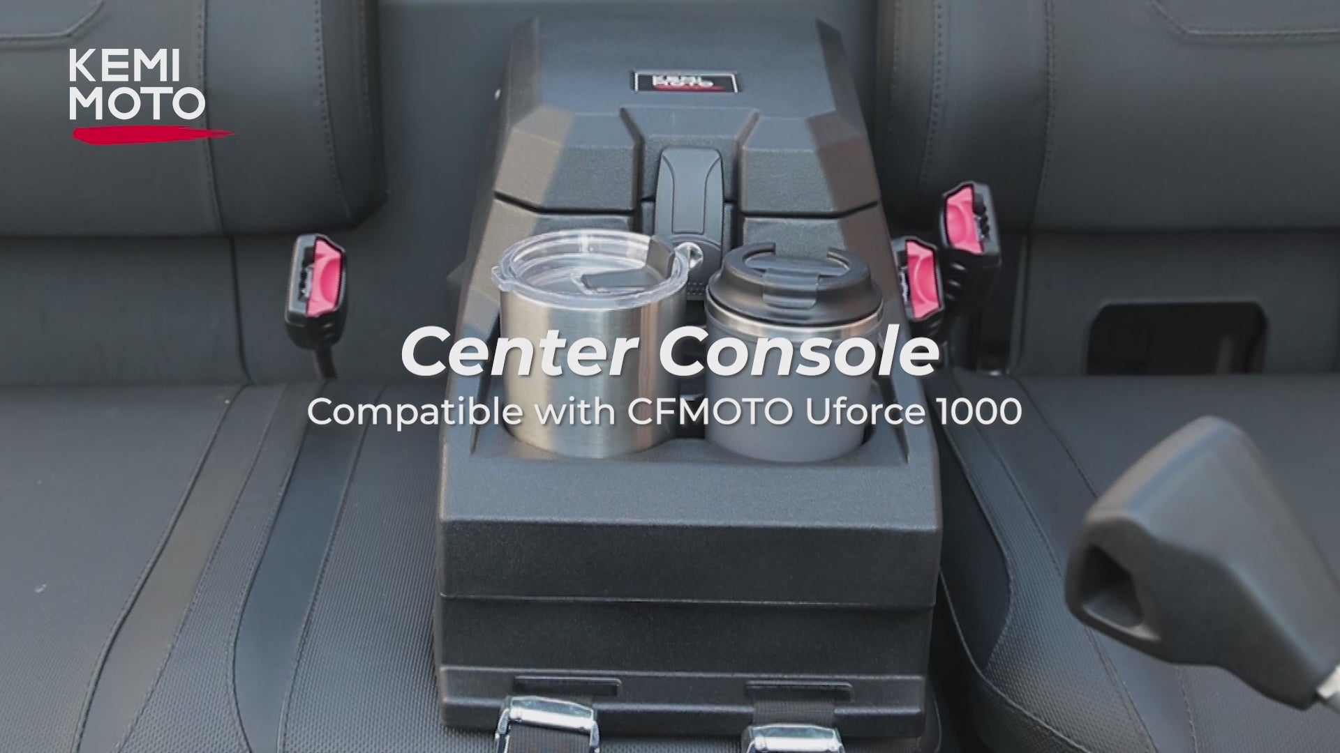 UTV Bench Seat Center Console Box for CFMOTO UFORCE 1000/1000XL 2019-2025