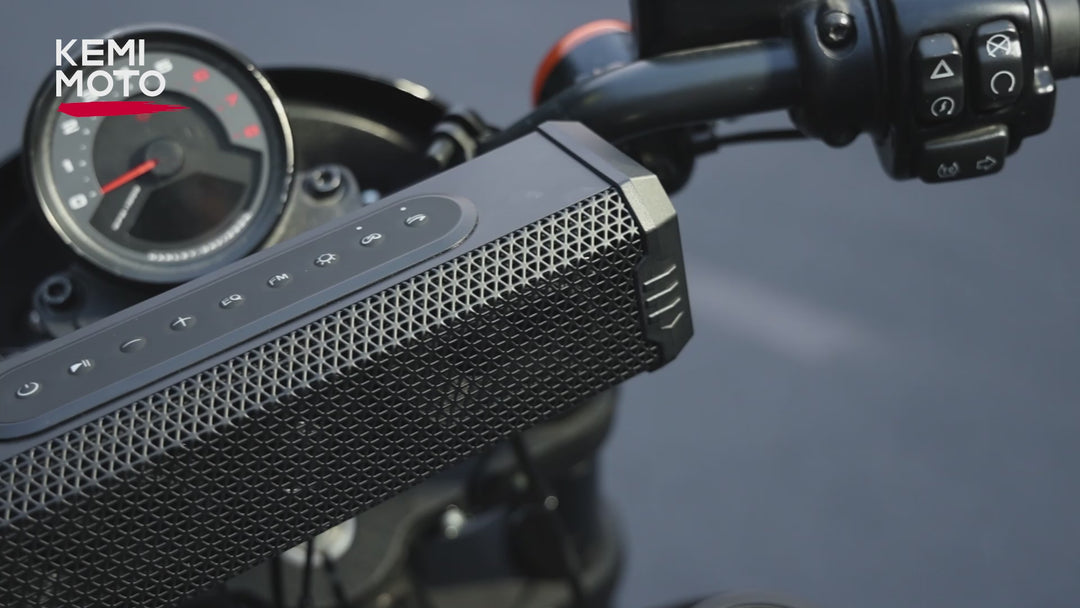 Motorcycle Universal Bluetooth Sound Bar with RGB Lights