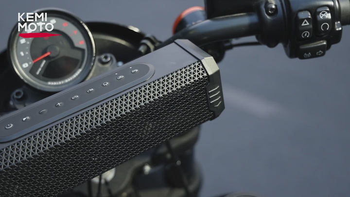 Motorcycle Universal Bluetooth Sound Bar with RGB Lights