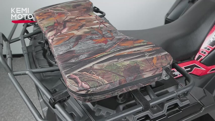 ATV Rack Pad, Four Wheeler Rack Seat Cushion for Passenger