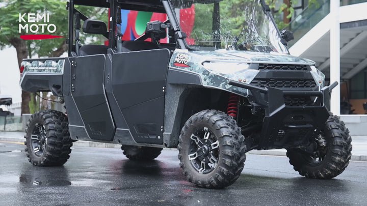 Aluminum Half Doors for Polaris Ranger Crew XP 1000 (2019-2026)