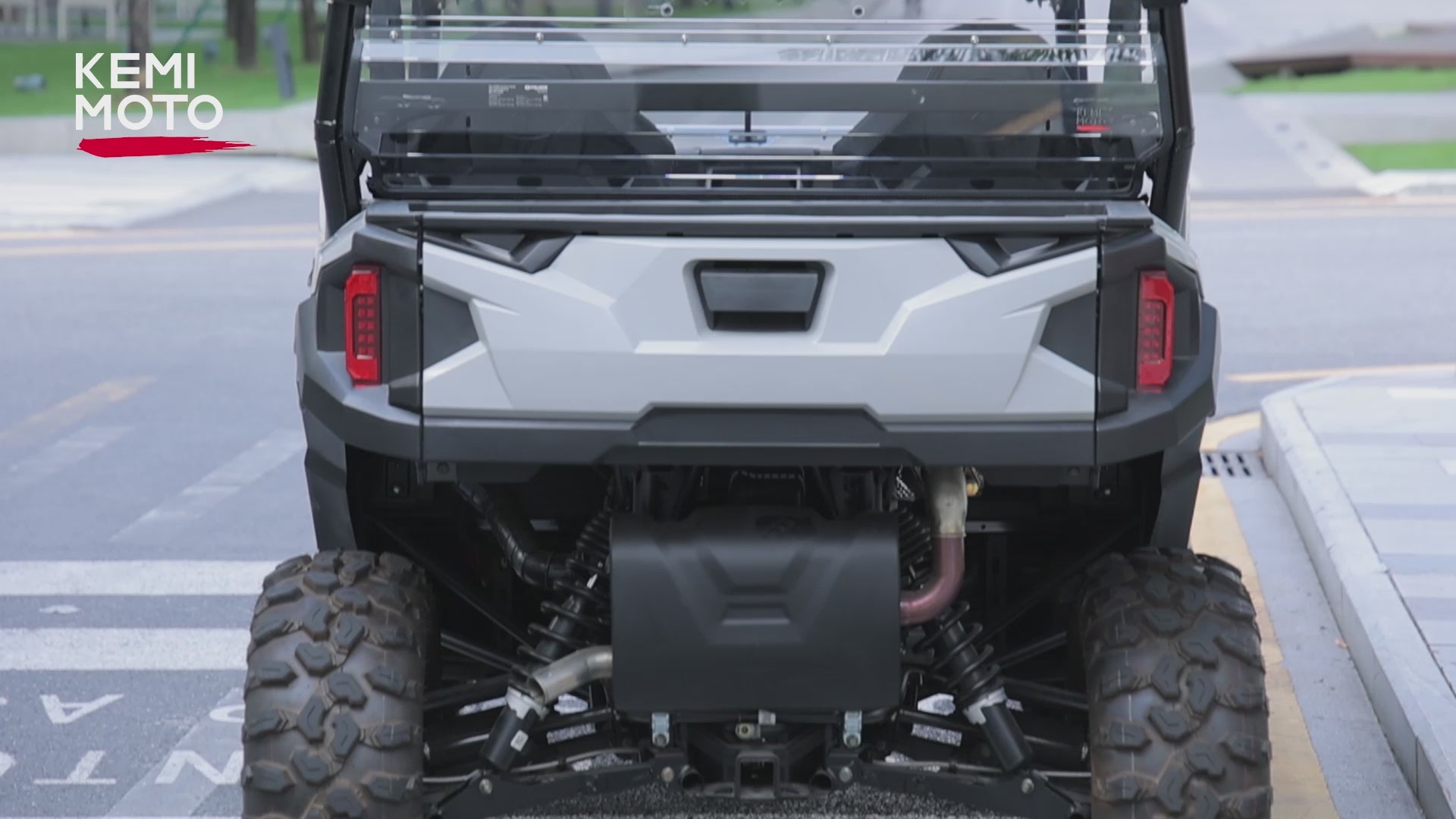 UTV Rear Vented Windshield for Polaris General 2016-2026